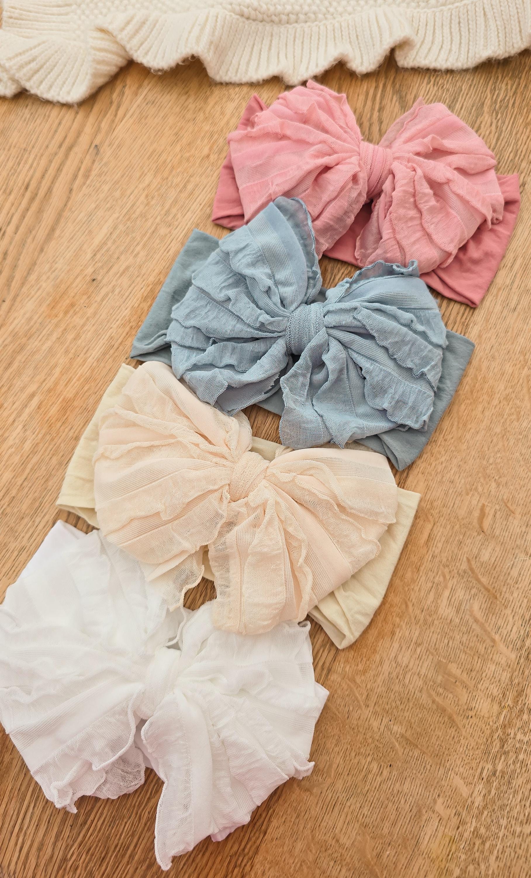 Baby Headbands, Big Bow Headband, Baby Shower Gift, Baby Girl Gift, Baby Bows, Hair Bows, Bow Headband, Newborn Headbands, New Baby Gift