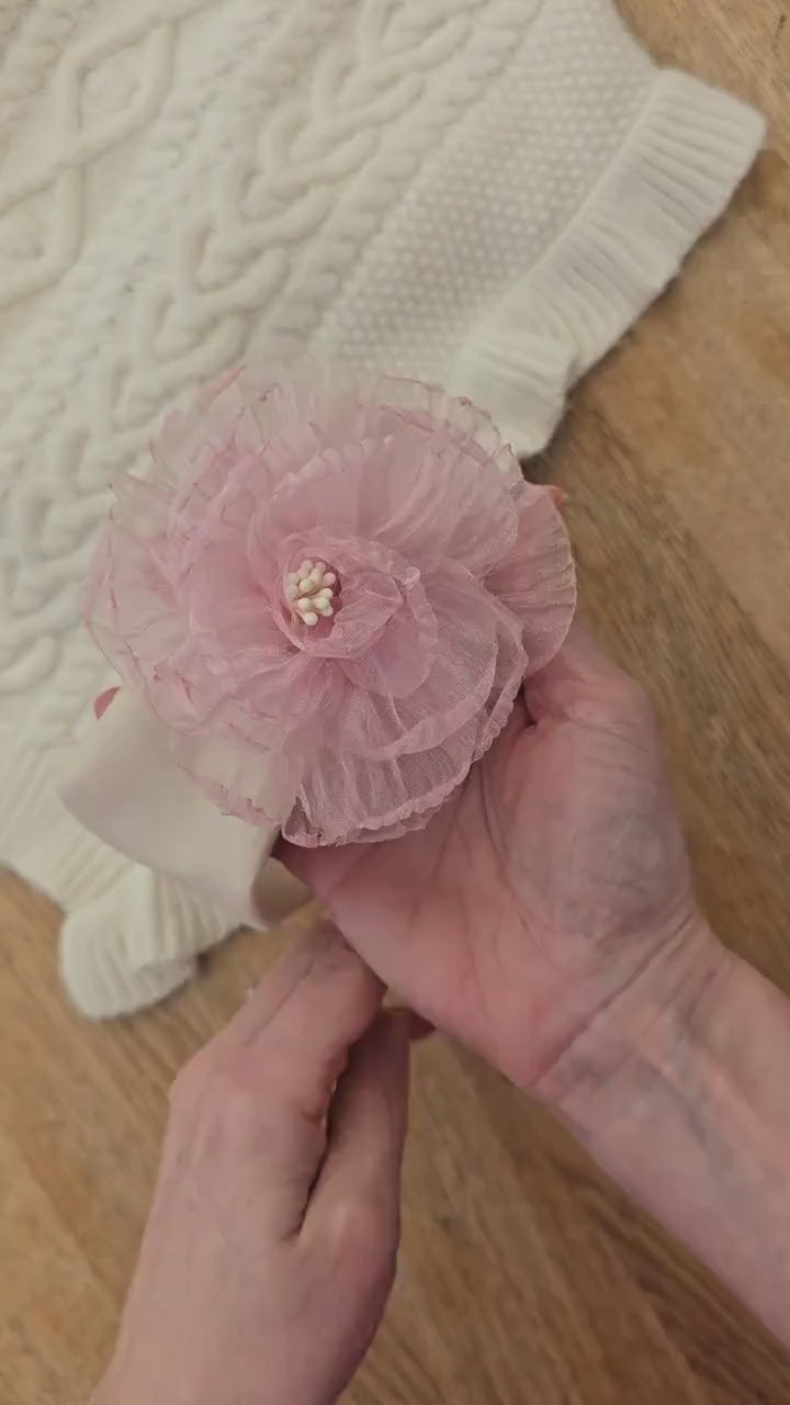 Baby Headbands, Big Flower Headband, Baby Shower Gift, Baby Girl Gift, Flower Headbands, Newborn Headbands, New Baby Gift, Girls Flower Girl