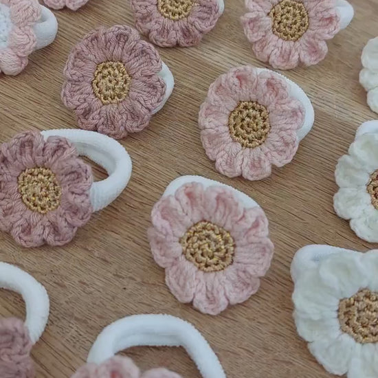 Baby Hair Ties, Toddler Hair Bands, Baby Hair Bands, Soft Hair Bobbles, Mini Hair Bands, Small Elastics, No Snag Bands, Flowers, Baby Hair