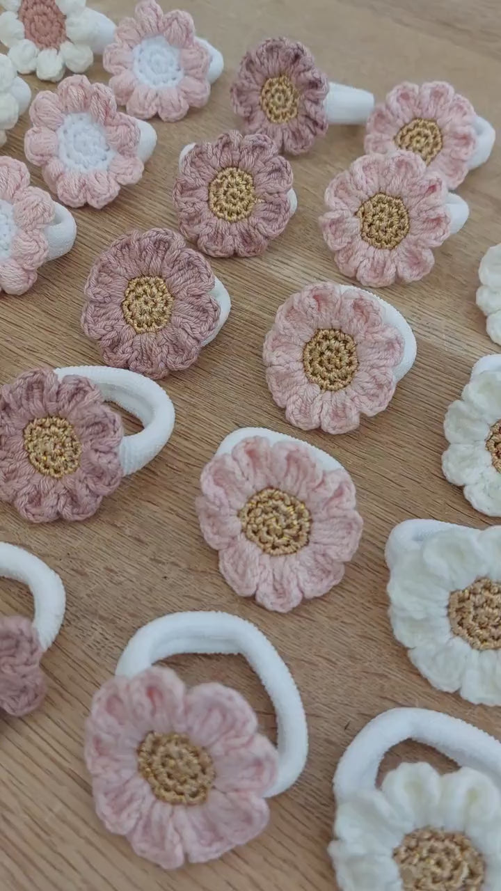 Baby Hair Ties, Toddler Hair Bands, Baby Hair Bands, Soft Hair Bobbles, Mini Hair Bands, Small Elastics, No Snag Bands, Flowers, Baby Hair