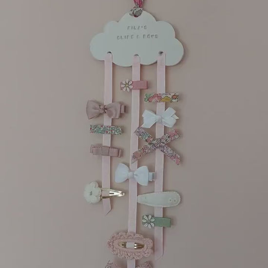 Bow Holder, Hair Clip Holder, Hair Accessory Tidy, Hair Clip Wall Hanger, Hair Clip Hanger, Bow Hanger, Girls Bow Organiser, Clip Storage