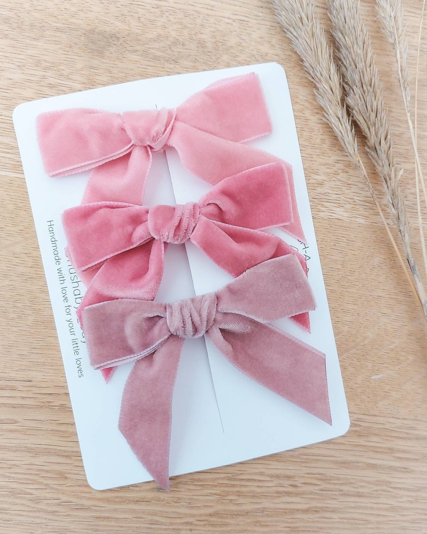 Pink Velvet Hair Bows, Pink Hair Bows, Velvet Bows, Pink Bow, Baby Bows, Toddler Hair Bows, Girls Hair Bows, Valentines Hair Bows
