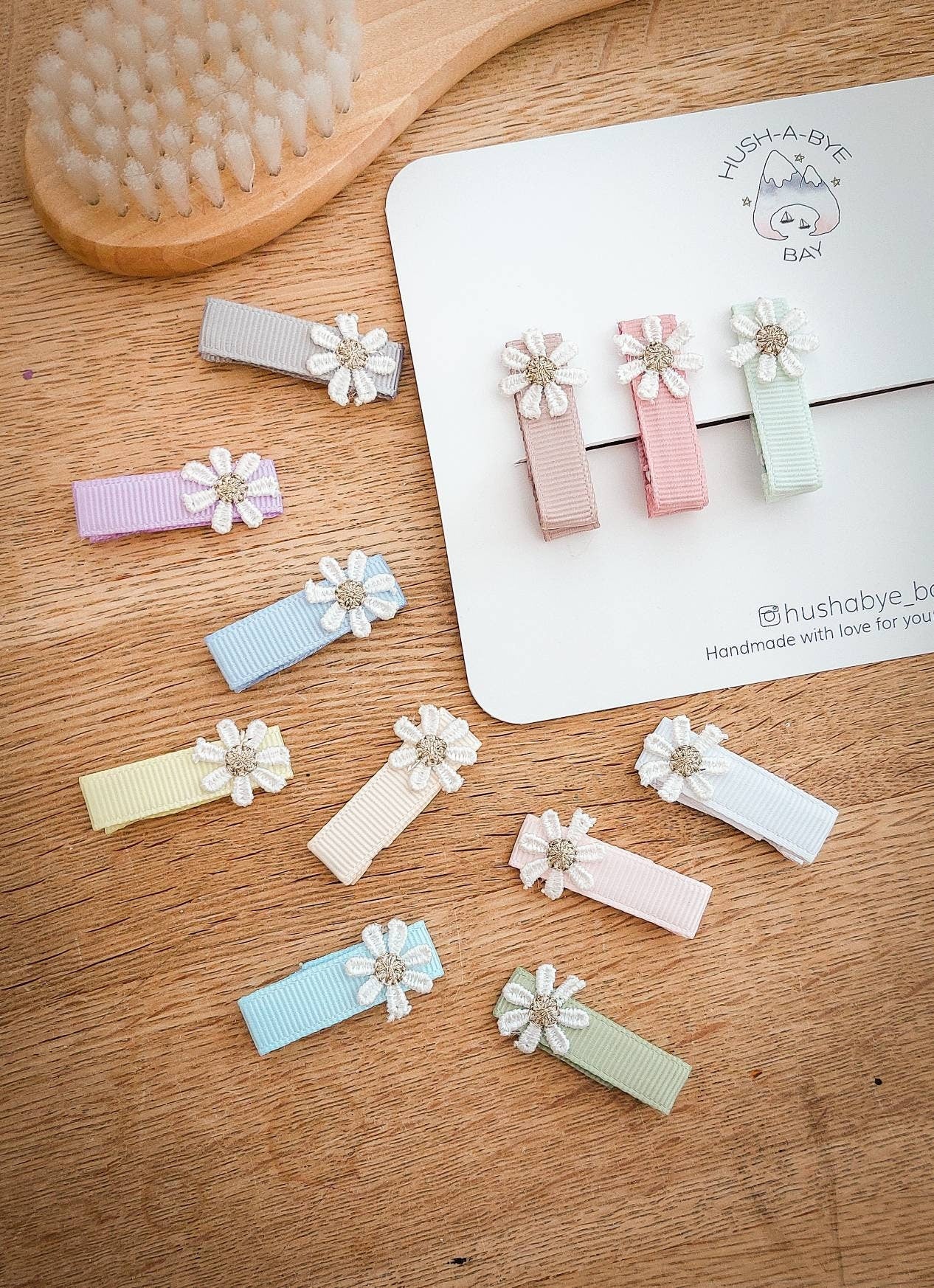 Baby Hair Clips, Fully Lined Clips, Baby Fringe Clips, First Hair Clips, Tiny Hair Clips, Toddler Clips, Gentle Hair Clips, Hair Clip Set