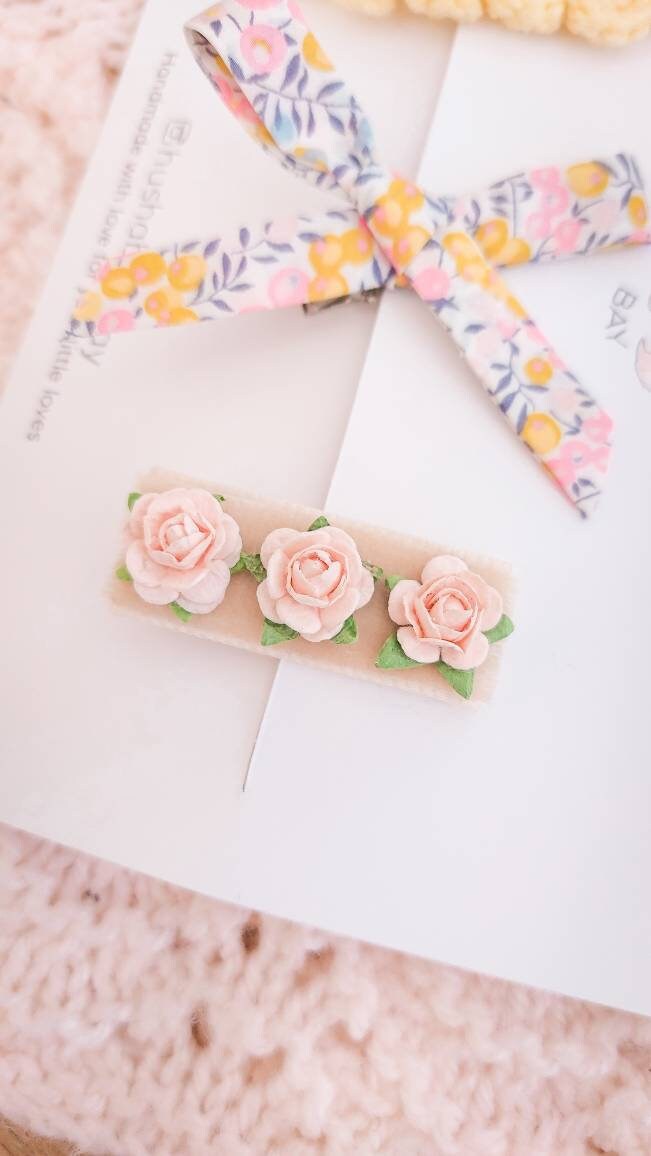 Girls Hair Clips, Liberty Hair Clips, Baby Hair Clips, Liberty Fabric Bows, Toddler Hair Clips, Baby Bows, Toddler Bows, Snap Clips,Barrette