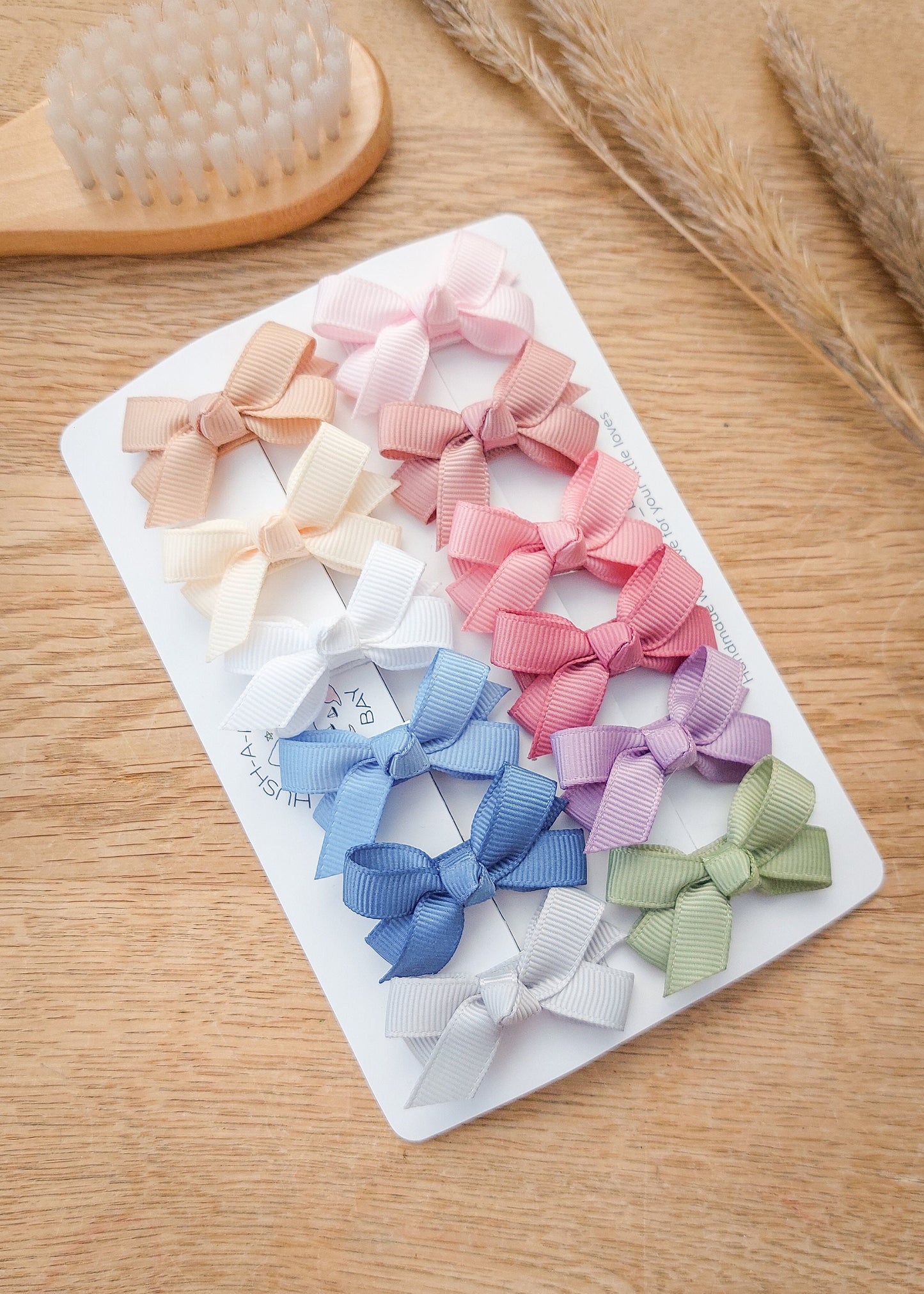 Baby Bows, Baby Hair Clips, Bow Snap Clips, Baby Fringe Clips, First Hair Bows, Toddler Hair Clips, Gentle Hair Clips, Mini Baby Bows