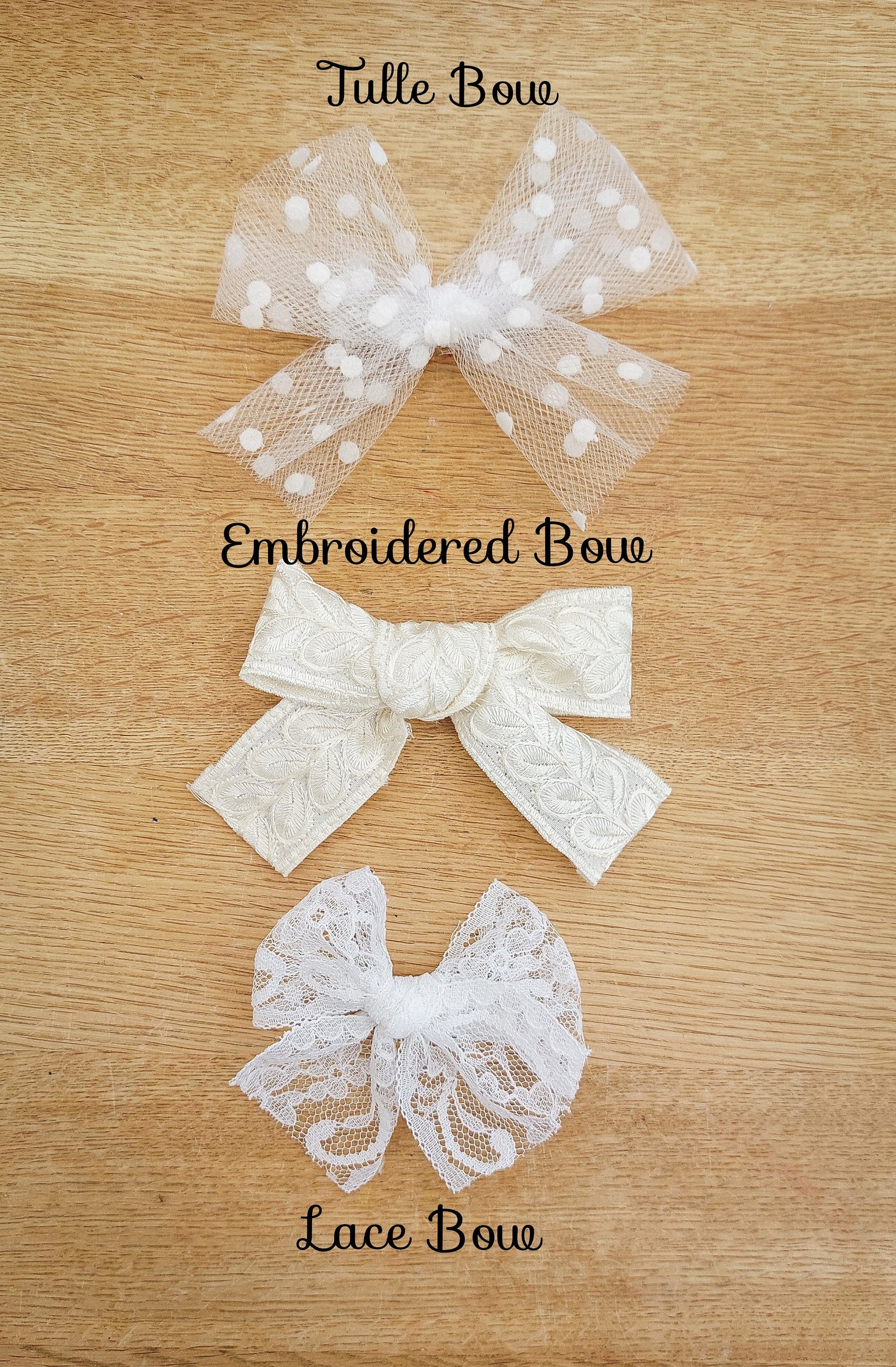 Christening Hair Clips, Flower Girl Hair Clips, Baptism Hair Clips, Flower Girl Hair Accessories, White Bows, Christening Bows
