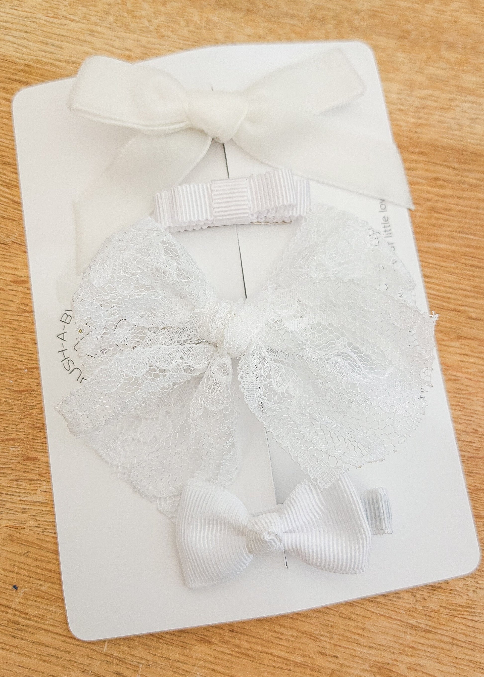Christening Hair Clips, Flower Girl Hair Clips, Baptism Hair Clips, Flower Girl Hair Accessories, White Bows, Christening Bows
