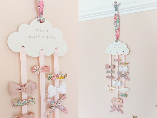 Bow Holder, Hair Clip Holder, Hair Accessory Tidy, Hair Clip Wall Hanger, Hair Clip Hanger, Bow Hanger, Girls Bow Organiser, Clip Storage